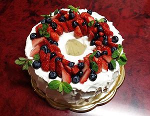さちフォンのシフォンケーキ