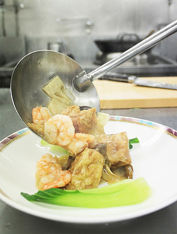 豆腐煮込み 今日のﾗﾝﾁ 8月29日