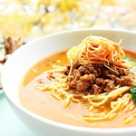 自家製ﾗｰ油坦々麺　今日のランチ 1月27日