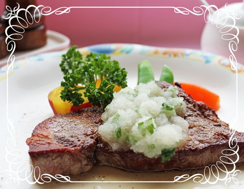 ステーキﾗﾝﾁ♪おろしｿｰｽ 今日のﾗﾝﾁ 1月8日