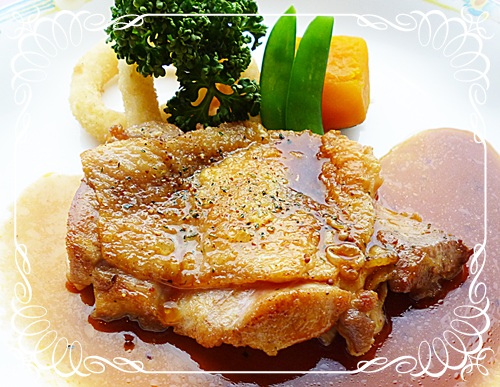 帆立とﾅｽのﾁﾘｿｰｽ 今日のﾗﾝﾁ 9月6日