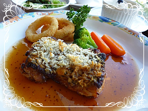 ﾎﾀﾃ&ｲｶおこげ♪ 今日のランチ 10月9日