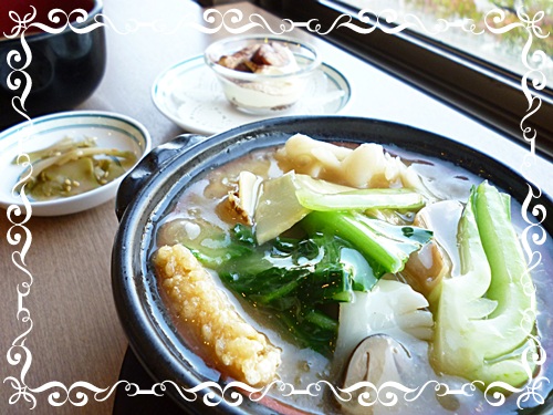 ﾎﾀﾃ&ｲｶおこげ♪ 今日のランチ 10月9日
