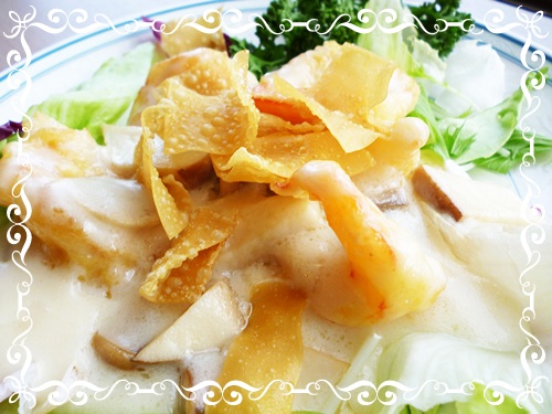 大正海老ﾏﾖﾈｰｽﾞ炒め 今日のランチ 10月10日