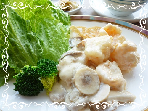 大正海老ﾏﾖﾈｰｽﾞ炒め 今日のランチ 12月11日