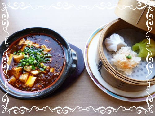 麻婆豆腐+点心3種 今日のランチ 12月14日