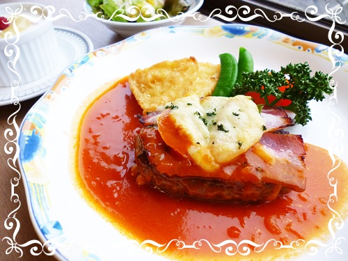 イタリアンﾊﾝﾊﾞｰｸﾞ♪　今日のランチ 12月18日