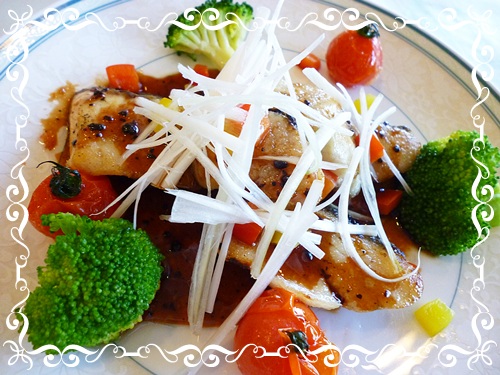 ローストポーク ｸﾞﾚｲﾋﾞｰｿｰｽ 今日のﾗﾝﾁ 1月7日