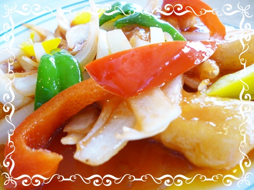 チキンソテー スパイシーソース 今日のﾗﾝﾁ 3月5日