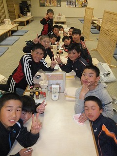 今度は祝勝会で