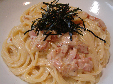 簡単和風カルボナーラ