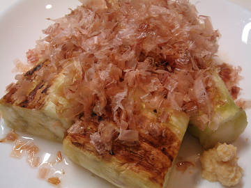 焼き茄子＆茄子ピザ