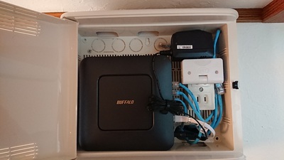Wi-Fi機器の移設完了