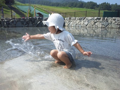 びしょ濡ればんざい！
