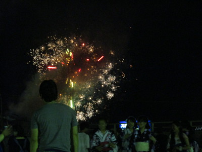 花火大会の夜