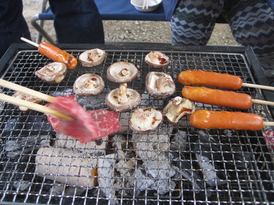 BBQも佳境に