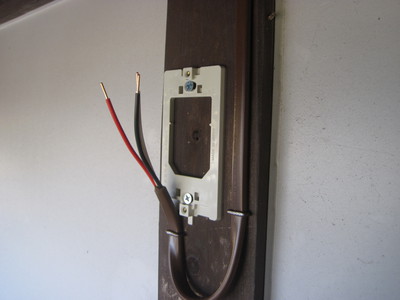 3芯配線での電源配線