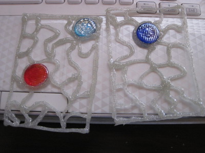作ったセードのパーツ（試作品1号）