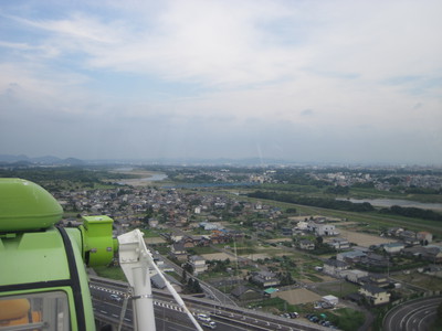 観覧車からの眺め