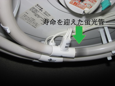 点かない原因を作っている電球