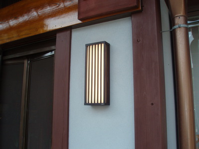 門燈LED化③