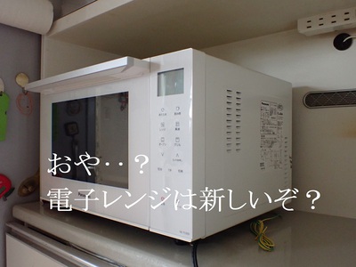 電子レンジは新しいぞ？