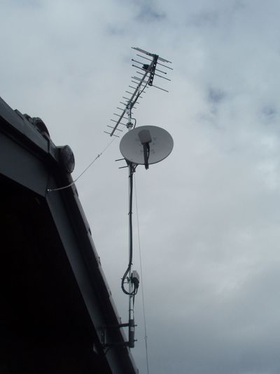 テレビアンテナ取り付け①