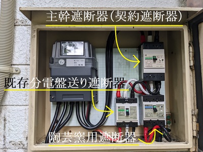 ギュッとまとめた電気設備 ギュッとまとめた電気設備