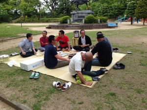 城山むさしでバーベーキュー♪