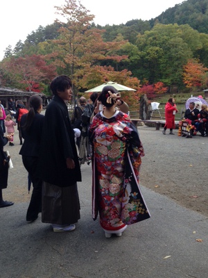 飛騨の里に花嫁さん！