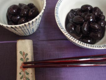 黒豆食べて「まめかな」