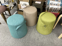 かわいい丸スツールが入荷しています！！