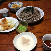 昼食は蕎麦 2020/05/06 20:10:00