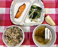 9月9日＊給食 2019/09/09 16:15:30