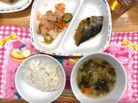 11月11日＊給食＆おやつ 2019/11/11 16:55:00