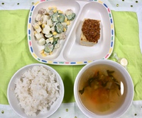 3月14日＊給食＆おやつ 2019/03/14 16:10:21