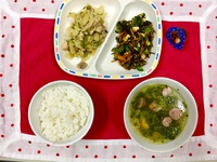 6月16日＊給食＆おやつ 2019/05/17 16:05:09
