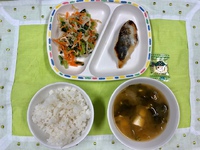 9月17日＊給食＆おやつ 2019/09/17 16:18:41