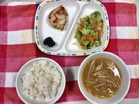 8月20日＊給食 2019/08/20 16:48:34