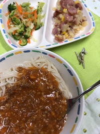 ６月12日＊給食＆おやつ 2019/06/12 16:21:23