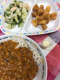 7月17日＊給食＆おやつ 2019/07/18 12:31:06