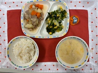 2月25日＊26日　給食 2020/02/27 12:55:41