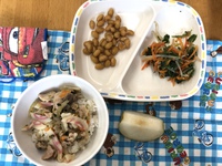 9月10日＊給食＆おやつ 2020/09/10 18:02:49