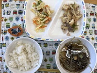 10月29日／10月30日　給食 2020/10/30 19:49:58