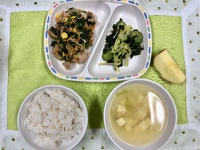 １月29日＊給食 2019/01/30 16:51:25