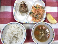 ２月６日＊給食 2020/02/06 17:10:50