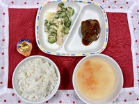 １月22日＊給食 2019/01/22 16:40:09