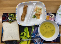 10月8日＊10月9日　給食＆おやつ 2020/10/09 16:35:21
