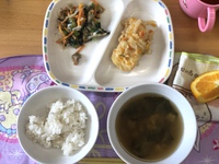 8月7日✳︎給食 2020/08/11 08:07:41