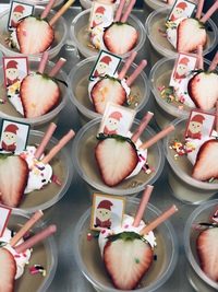 12月17日＊給食＆一足早いクリスマスデザート♡ 2019/12/17 16:36:12
